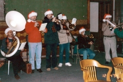 Christmas caroling - Old Courthouse, West Bend